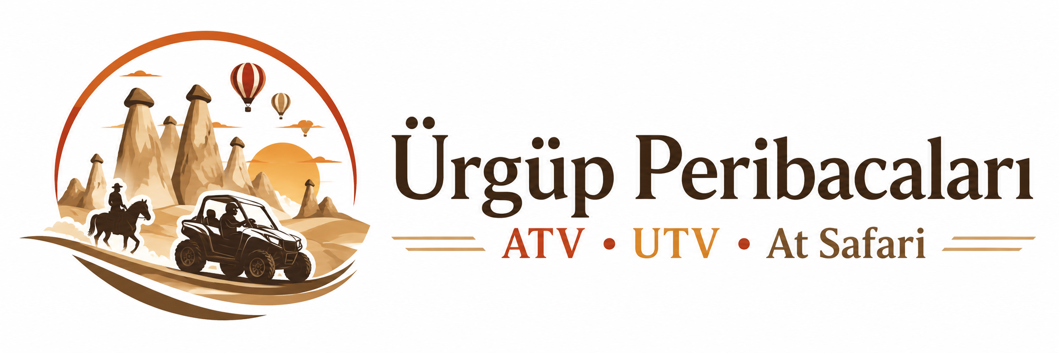 Ürgüp Peribacaları ATV UTV At Safari logosu